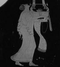 Музыкальный фрагмент строки № 861 из комедии `Свекровь` Публия Теренция Афра (II в. до н.э.).,  (Флакк)