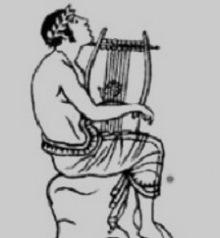 Плач Текмессы по Аяксу Великому (стоки 16-19, 23 из Берлинского папируса 6870, ок. 160 г. н.э.),  (Тимофей Милетский)